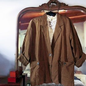 SOLD✔️💢1970s blazer vintage jacket striped blazer
